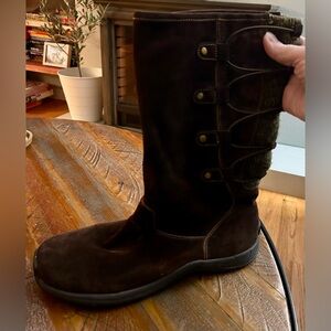 Sierra West Brown Leather Boots